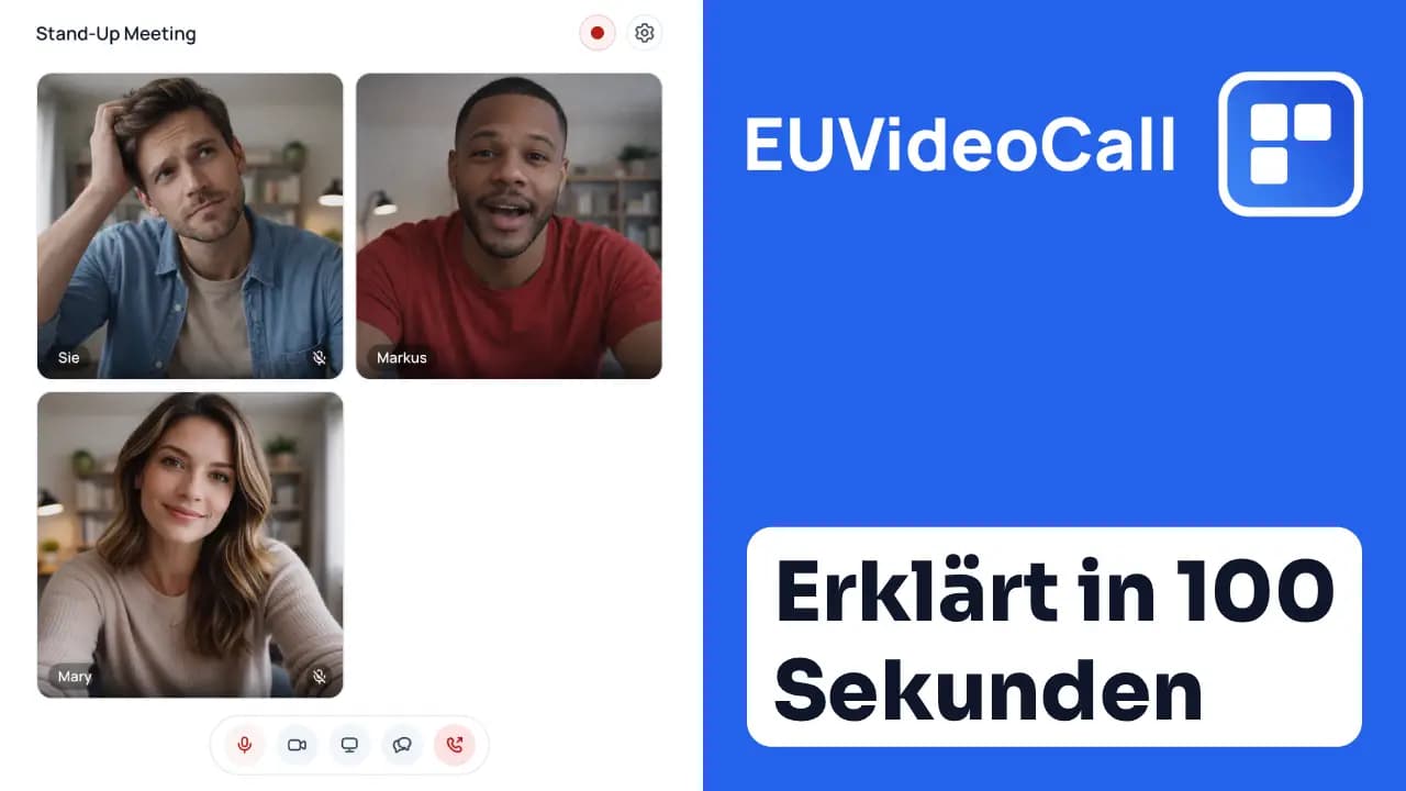 Vorschaubild des EUVideoCall Produktvideos